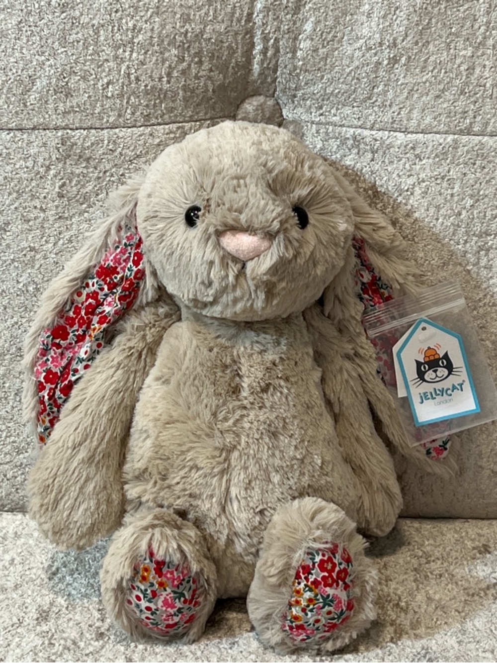 Jellycat Retired Medium Blossom Posy Bunny NWT - Picture 5 of 9